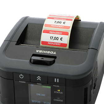 B-FP3D druckt Preisetiketten B-FP3D druckt Preisetiketten